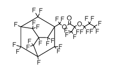 difluoro(perfluoroadamantan-1-yl)methyl 2,3,3,3-tetrafluoro-2-(perfluoropropoxy)propanoate Structure