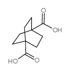 bicyclo[2.2.2]octane-1,4-dicarboxylic acid Structure