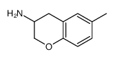 2H-1-BENZOPYRAN-3-AMINE,3,4-DIHYDRO-6-METHYL- structure