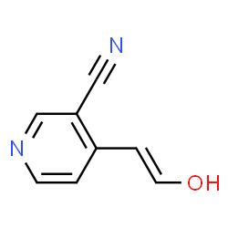 3-Pyridinecarbonitrile,4-(2-hydroxyethenyl)-,(E)-(9CI) picture