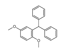 2',5'-dimethoxyphenyldiphenylmethane Structure