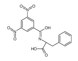 (2S)-2-[(3,5-dinitrobenzoyl)amino]-3-phenylpropanoic acid Structure