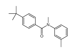 4-tert-butyl-N-methyl-N-(3-methylphenyl)benzamide Structure