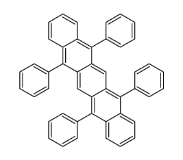 5,7,12,14-tetraphenylpentacene Structure