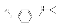 N-(4-(METHYLTHIO)BENZYL)CYCLOPROPANAMINE picture