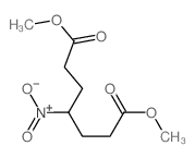 dimethyl 4-nitroheptanedioate结构式