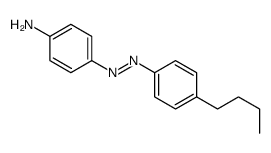 4-[(4-butylphenyl)diazenyl]aniline Structure