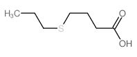 Butanoic acid,4-(propylthio)- Structure