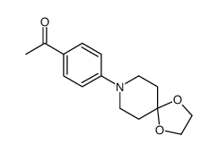 1-(4-(1,4-dioxa-8-azaspiro[4.5]decan-8-yl)phenyl)ethanone Structure