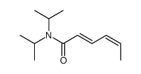 N,N-di(propan-2-yl)hexa-2,4-dienamide Structure