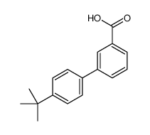 4-tert-Butylbiphenyl-3-carboxylic acid Structure