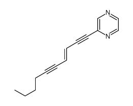 2-dec-3-en-1,5-diynylpyrazine Structure