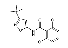 N-(3-tert-butyl-1,2-oxazol-5-yl)-2,6-dichlorobenzamide Structure