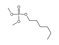 hexyl dimethyl phosphate Structure