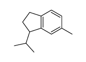 6-methyl-1-propan-2-yl-2,3-dihydro-1H-indene Structure