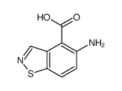 1,2-Benzisothiazole-4-carboxylicacid,5-amino-(9CI) picture