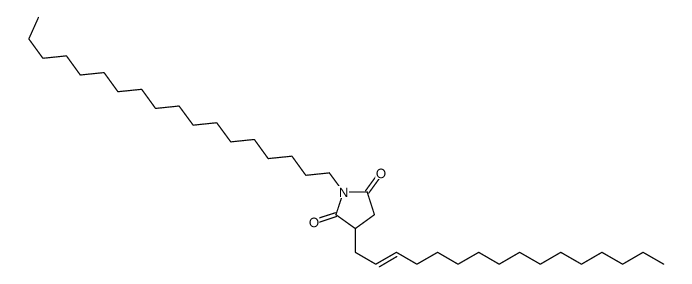 3-(hexadec-2-enyl)-1-octadecylpyrrolidine-2,5-dione Structure