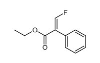 ethyl (E)-3-fluoro-2-phenylacrylate结构式