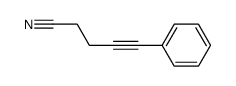 5-phenylpent-4-ynenitrile Structure