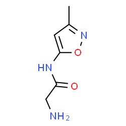 Isoxazole,5--alpha--aminoacetamido-3-methyl- (4CI)结构式