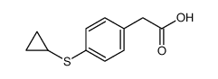 2-(4-(cyclopropylthio)phenyl)acetic acid picture