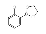 2-(2-chlorophenyl)-1,3,2-dioxaborolane Structure
