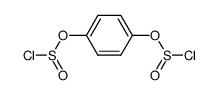 1,4-bis-chlorosulfinyloxy-benzene结构式
