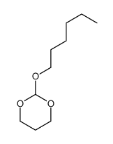 2-hexoxy-1,3-dioxane Structure