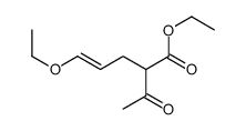 ethyl 2-acetyl-5-ethoxypent-4-enoate Structure