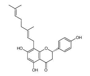 8-geranylnaringenin Structure