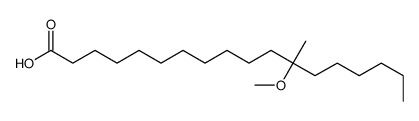 12-methoxy-12-methyloctadecanoic acid Structure