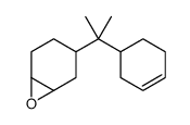 4-(2-cyclohex-3-en-1-ylpropan-2-yl)-7-oxabicyclo[4.1.0]heptane结构式