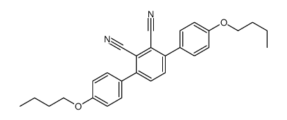 3,6-bis(4-butoxyphenyl)benzene-1,2-dicarbonitrile结构式