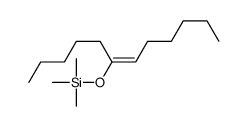 dodec-6-en-6-yloxy(trimethyl)silane Structure