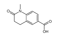 1-methyl-2-oxo-3,4-dihydroquinoline-6-carboxylic acid图片