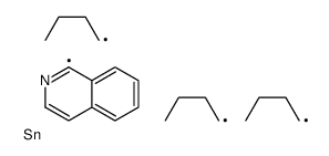 1-(Tributylstannyl)isoquinoline Structure