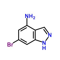 4-氨基-6-溴-1H-吲唑结构式