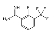 2-FLUORO-3-TRIFLUOROMETHYL-BENZAMIDINE结构式