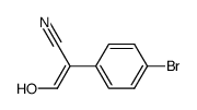 (Z)-2-(4-Bromo-phenyl)-3-hydroxy-acrylonitrile Structure