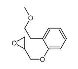 2-[[2-(2-methoxyethyl)phenoxy]methyl]oxirane Structure