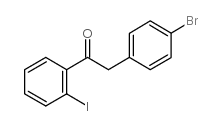 2-(4-BROMOPHENYL)-2'-IODOACETOPHENONE结构式