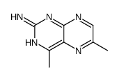 Pteridine, 2-amino-4,6-dimethyl- (7CI) Structure