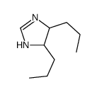 4,5-dipropyl-4,5-dihydro-1H-imidazole结构式