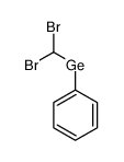 dibromomethyl(phenyl)germane结构式