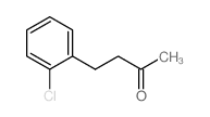 4-(2-Chlorophenyl)-2-butanone Structure