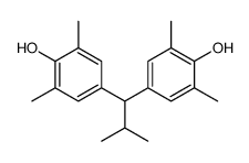 4,4'-(2-methylpropylidene)bis[2,6-xylenol]结构式