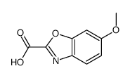 6-Methoxy-1,3-benzoxazole-2-carboxylic acid Structure