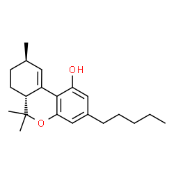 (6aR,9R)-Δ10-THC (exempt preparation)结构式