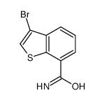 3-bromo-1-benzothiophene-7-carboxamide Structure