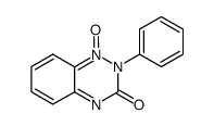 2-phenyl-1,2,4-benzotriazin-3-one 1-oxide Structure